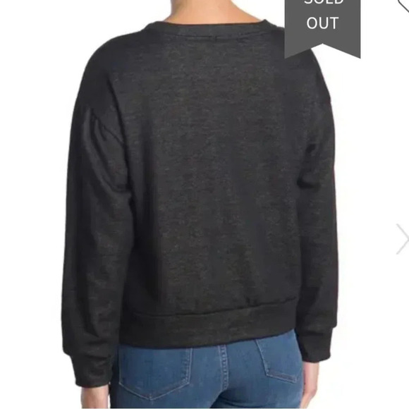 Dee Elly Sweatshirt Quarantine Made This Body Size Small Heather Black Crewneck - Picture 9 of 11